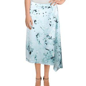 NWT ALFANI SATIN BELOW KNEE A-LINE SKIRT   - sz 18